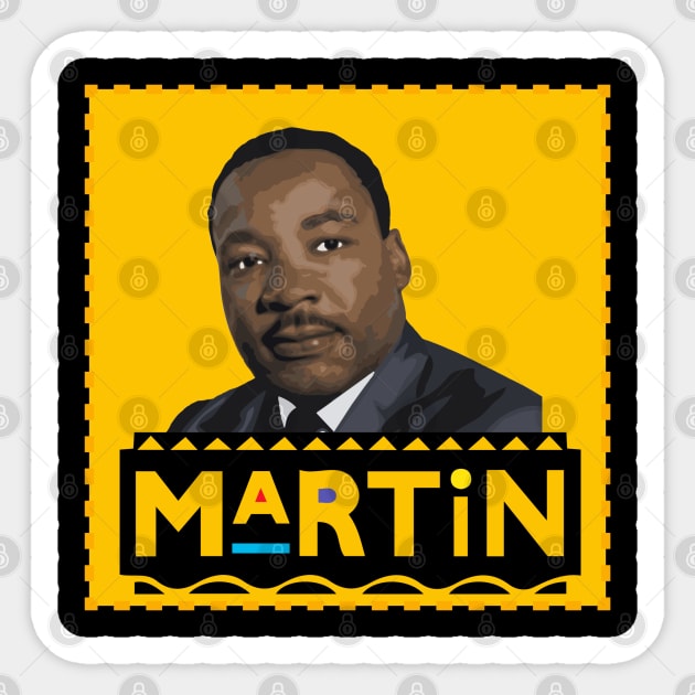 MLK Sticker by For the culture tees